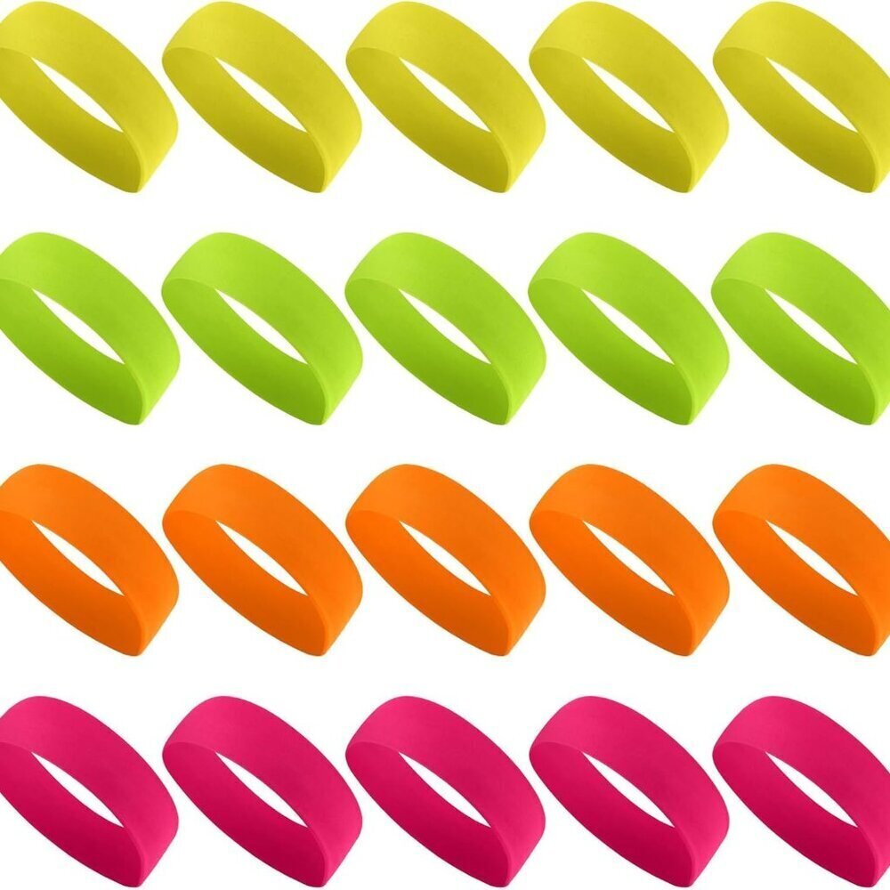 Sport Headbands Women Multicolor Elastic Non Slip Yoga Workout Accessories